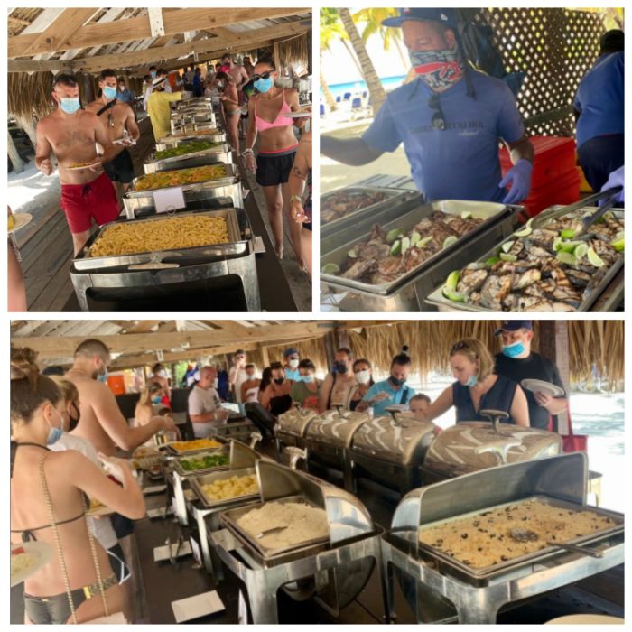 comida isla saona 3